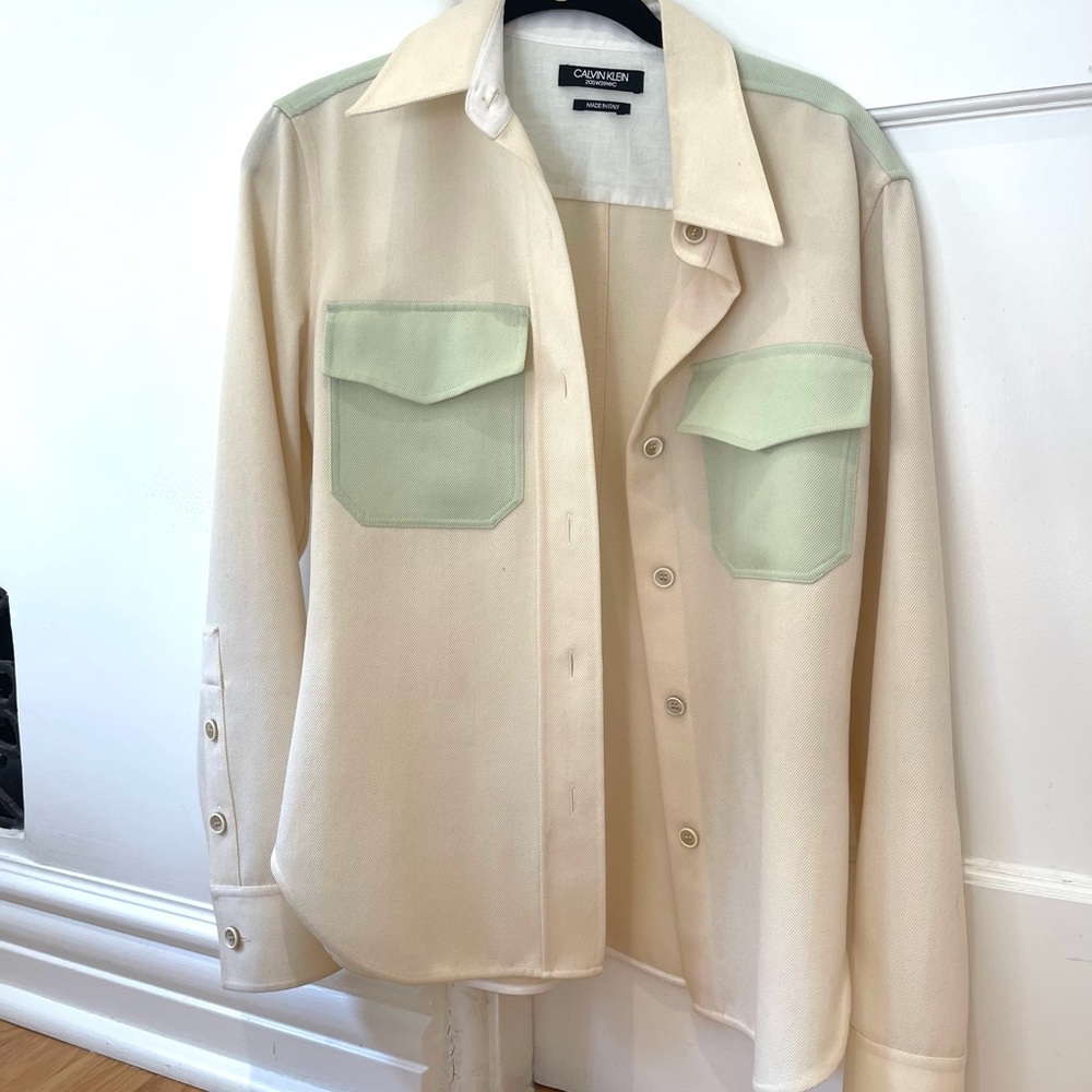 SOLD ON DEPOP Calvin Klein 205W39NYC Long Sleeve Button-Up
